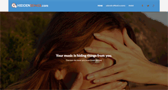 Desktop Screenshot of hiddensongs.com